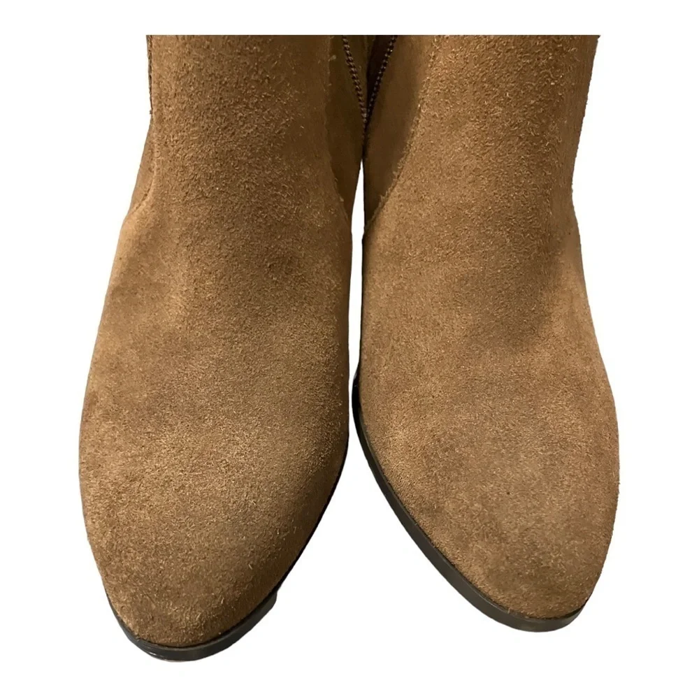 Crown Vintage Brown Suede Ankle Boots 8